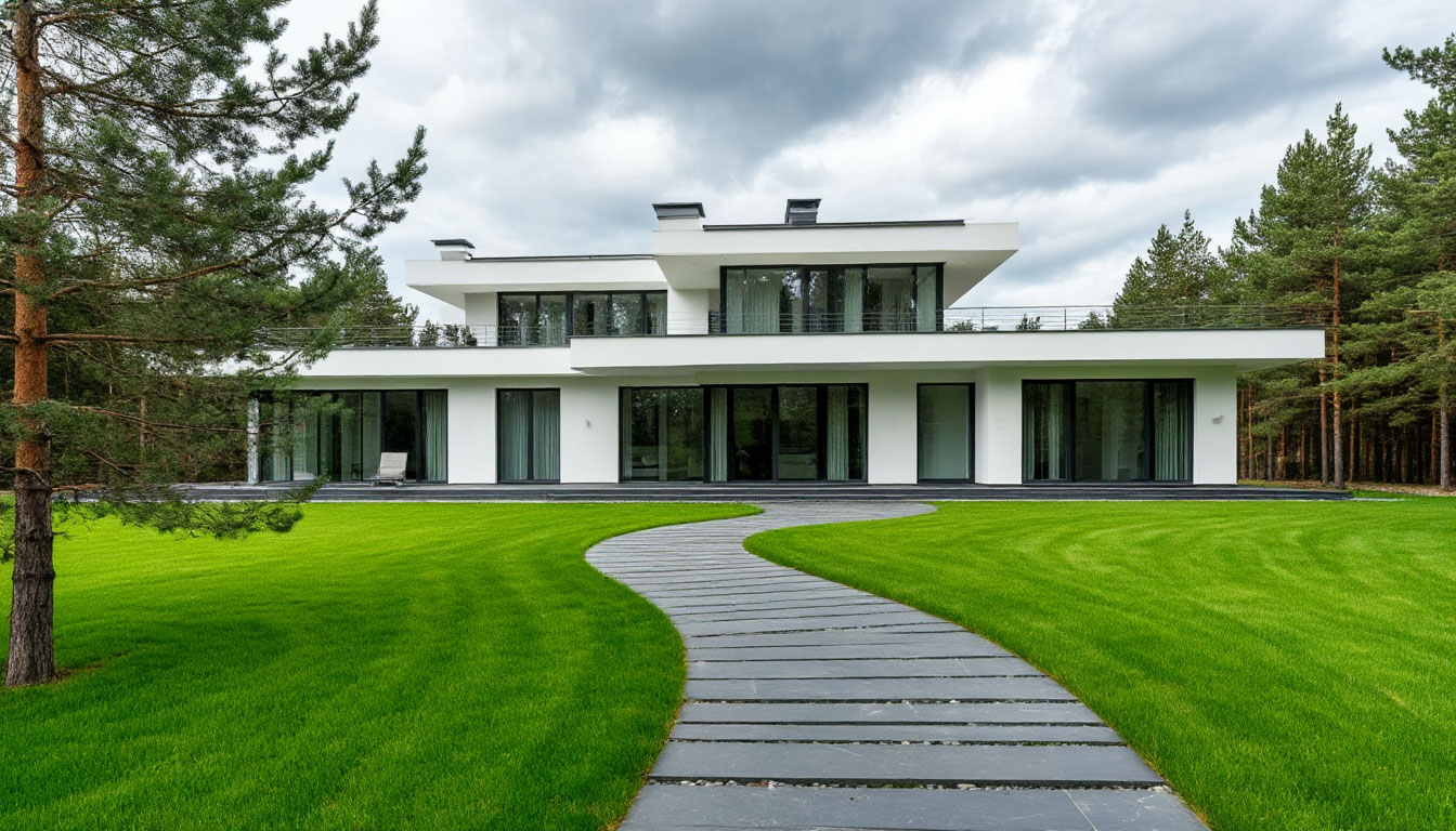 Хороший большой коттедж под ключ в Москве (Рассказовка).