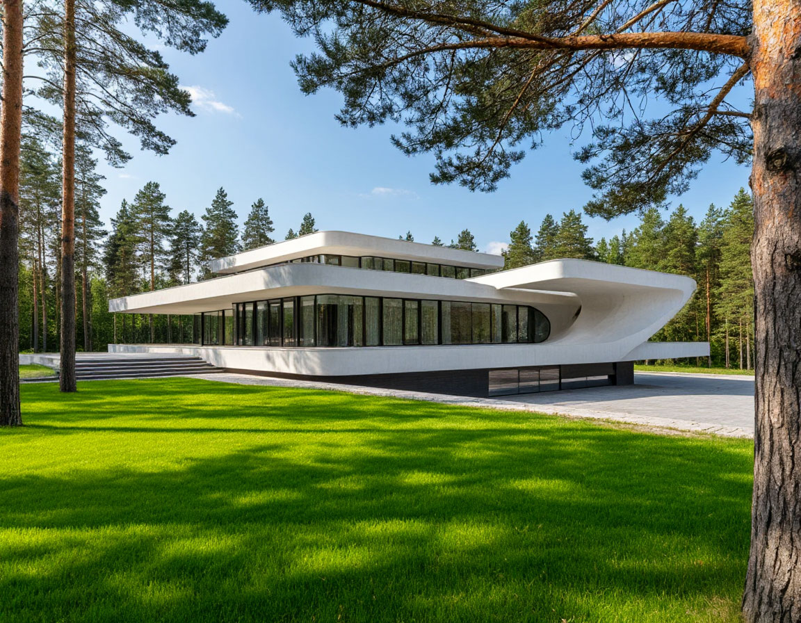 Стеклянная вилла под ключ