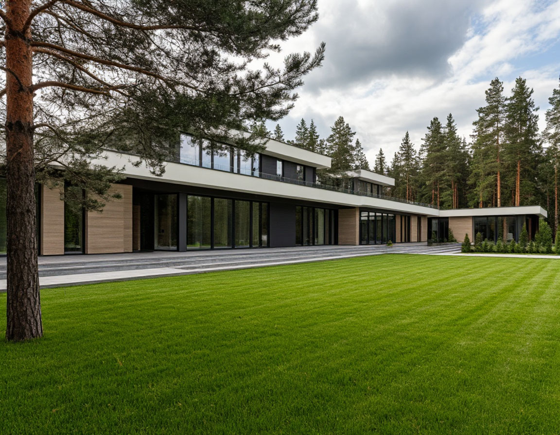 Фотография роскошной резиденции на Новой Риге