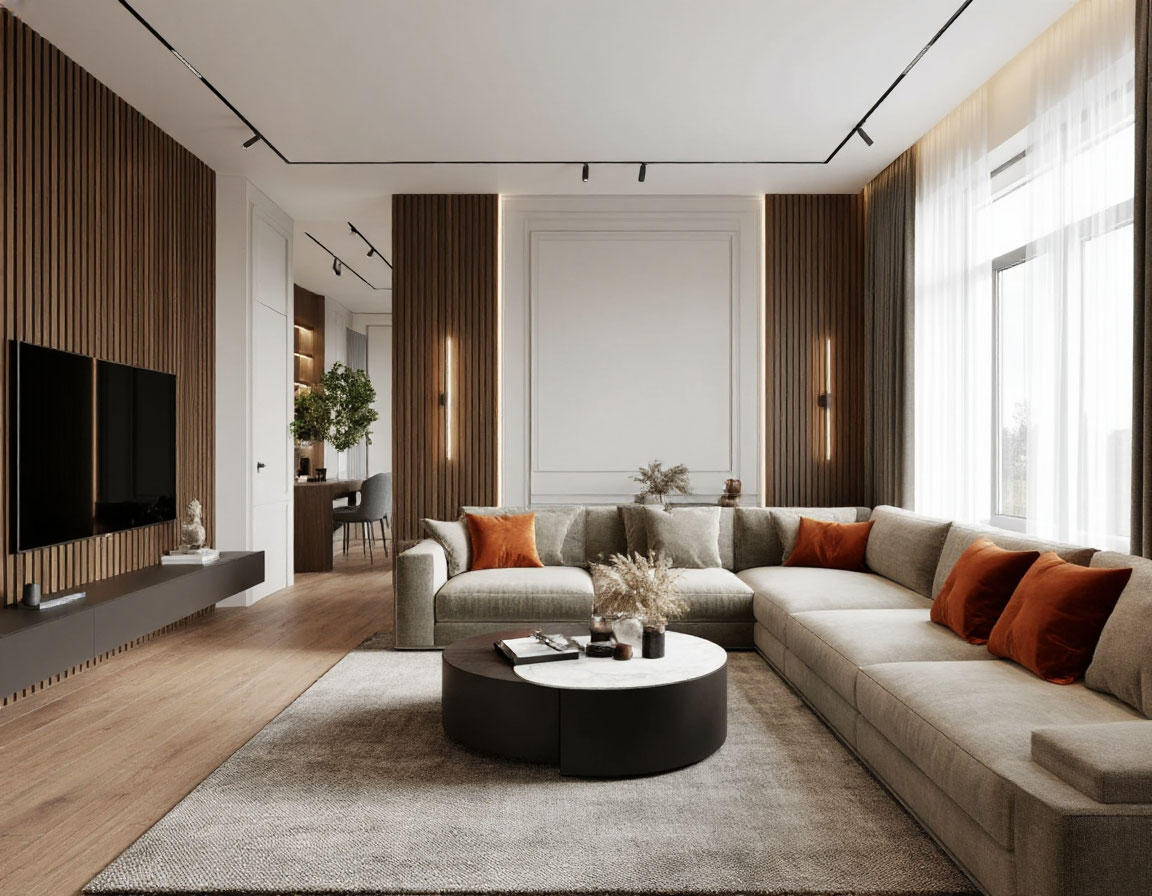 Элитное жильё в Москве с отделкой под ключ. Мрамор и стекло ,чистота и порядок, благодаря грамотной планировке.