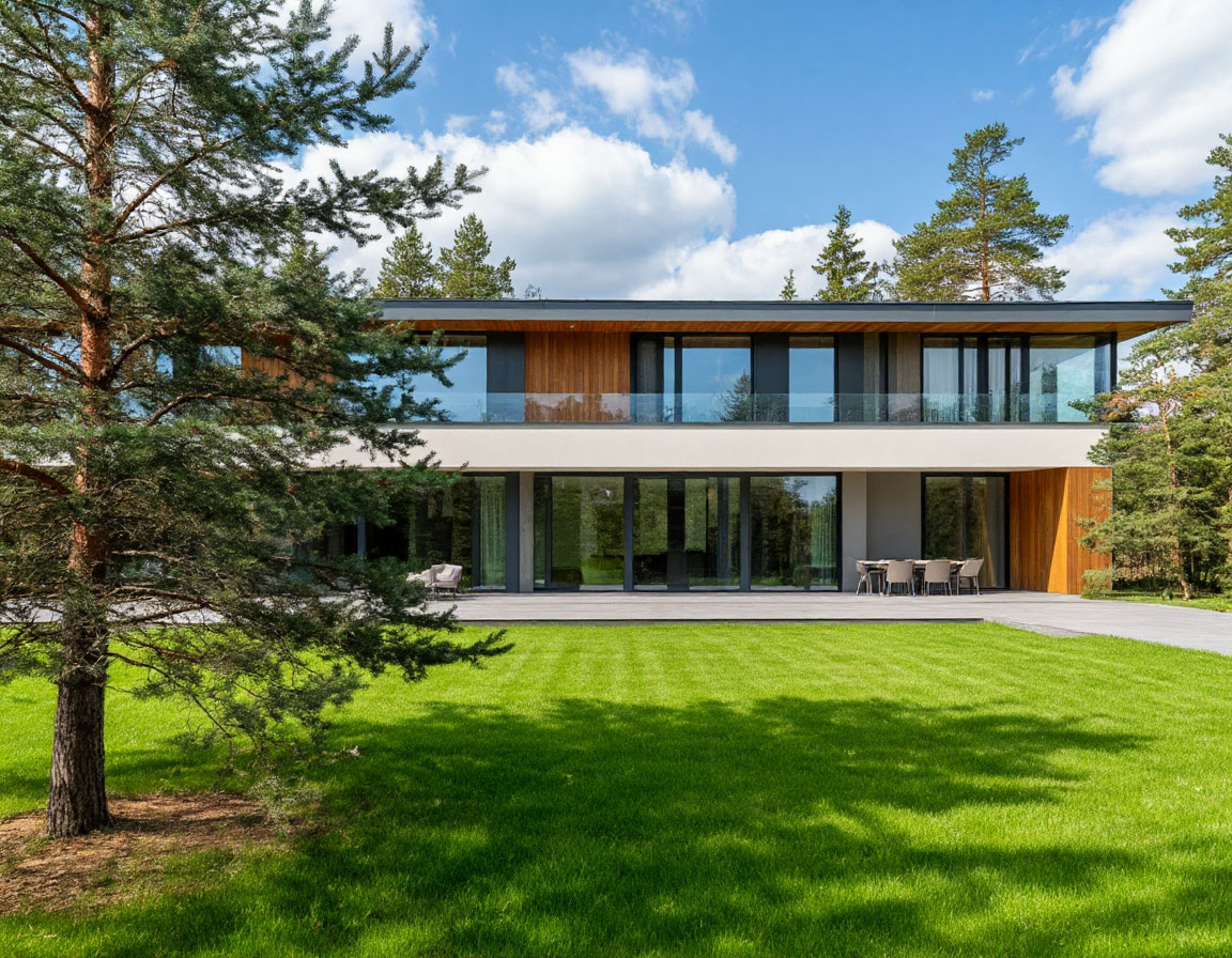 Терраса премиум дома в Новой Москве Валуево