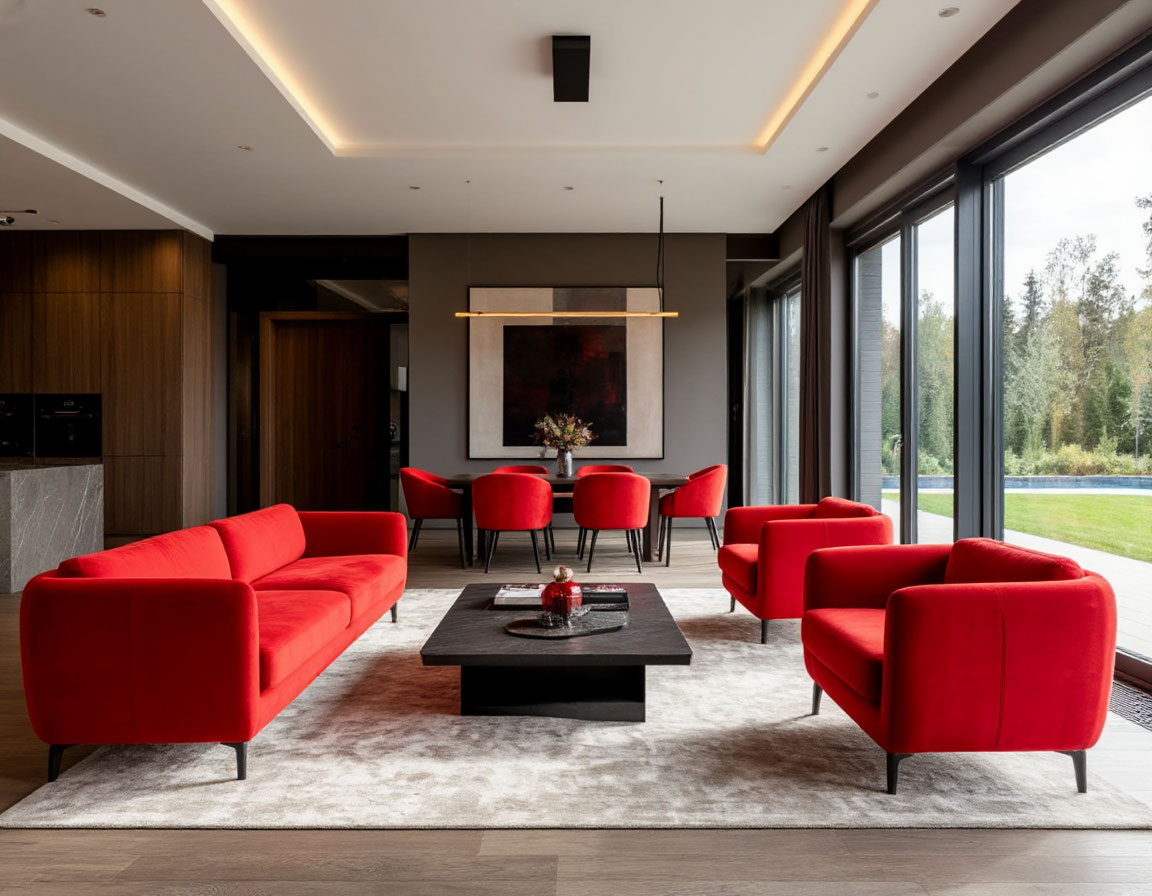 Дизайнерский ремонт коттеджа в Истре (Миллениум Парк)