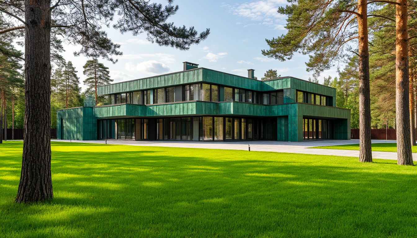 Пример проекта элитного дома большой площади